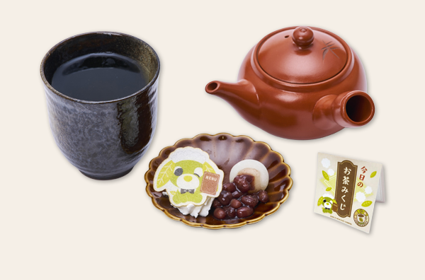 今日のお茶みくじ付き！リョクの緑茶セット