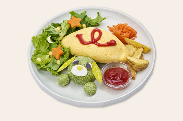 リョクのほっとおやすみオムライス