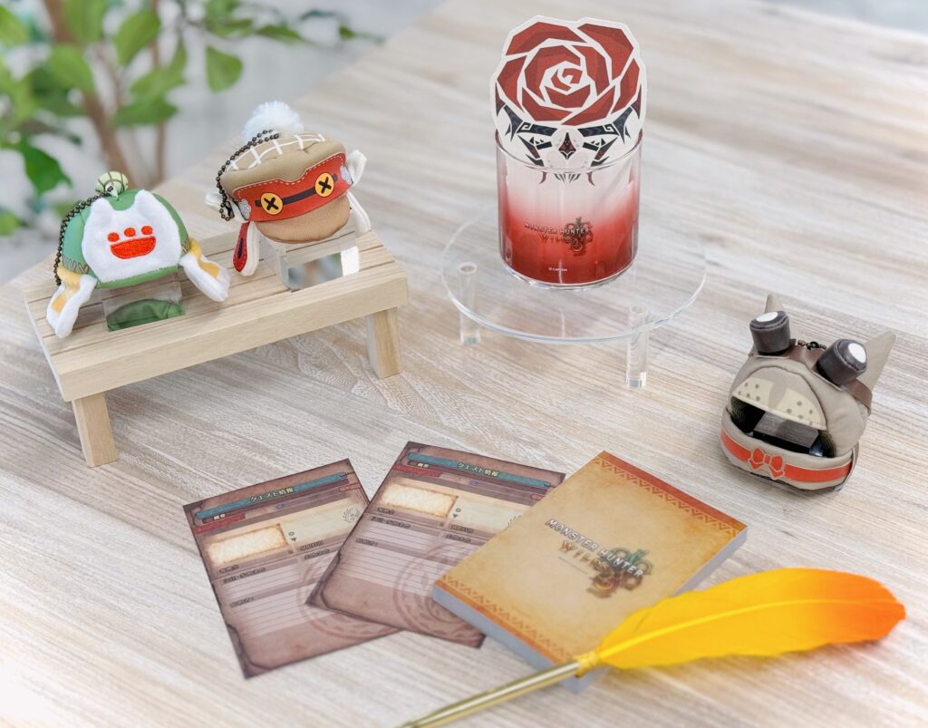 日常生活に彩りを添える『モンスターハンターワイルズ』アイテムが新登場！　