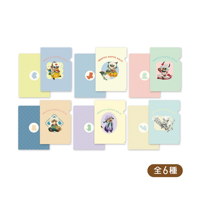 ボクも行く！オトモアイルーコレクション　クリアファイル