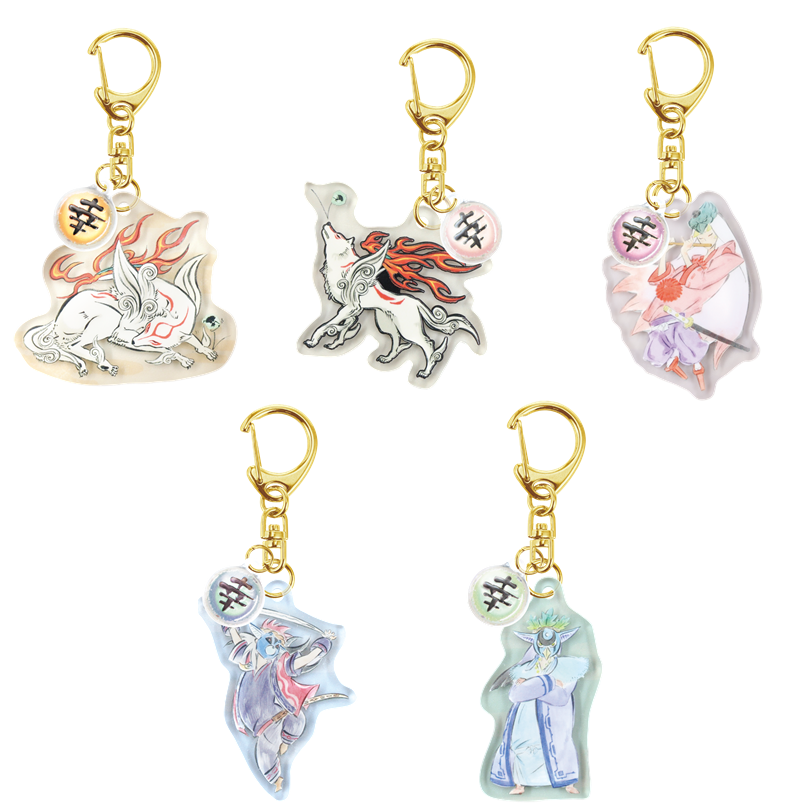 大神 ぷっくり幸玉付き アクリルキーホルダー