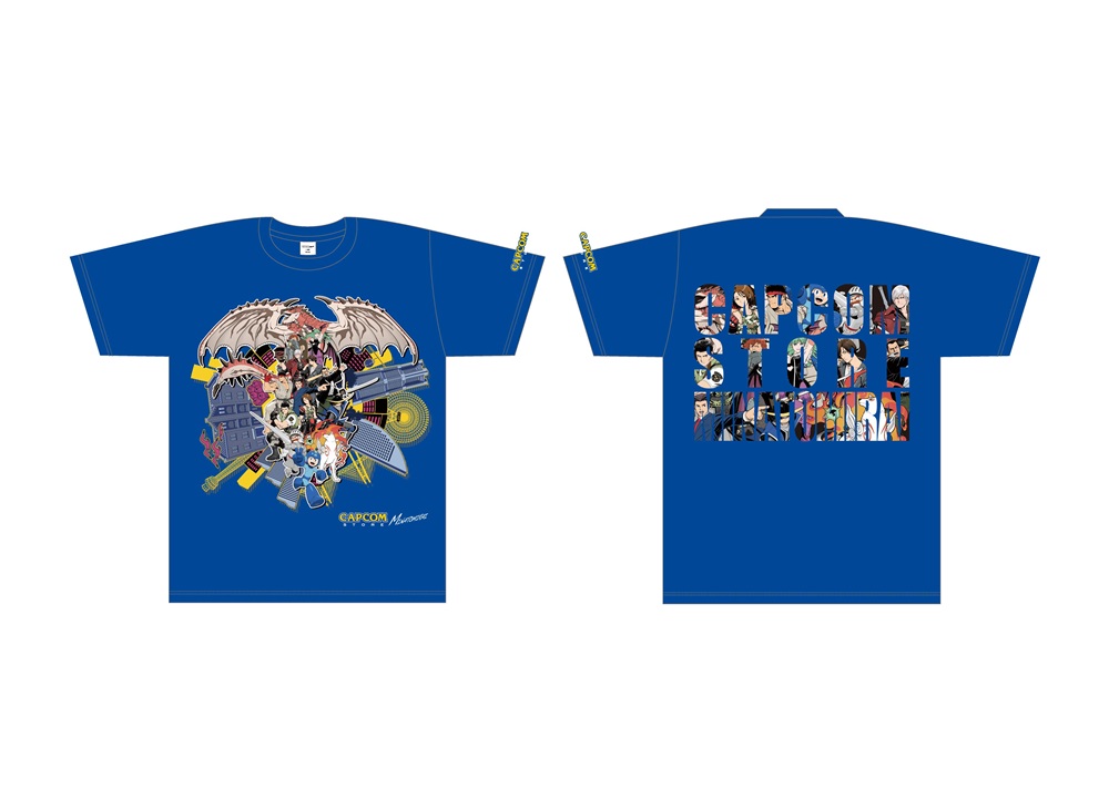 CAPCOM STORE MINATOMIRAI メインビジュアルTシャツ
