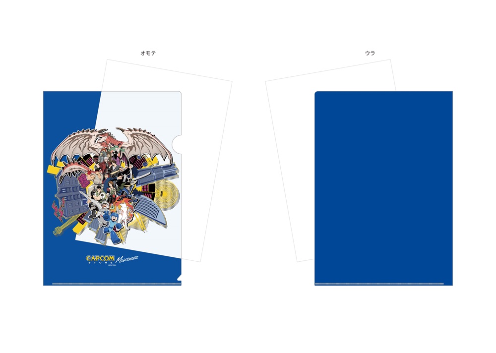 CAPCOM STORE MINATOMIRAI メインビジュアルクリアファイル