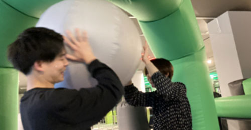 クレイジーボール相撲