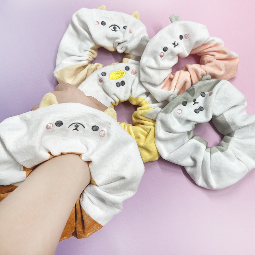 ふわふわシュシュ