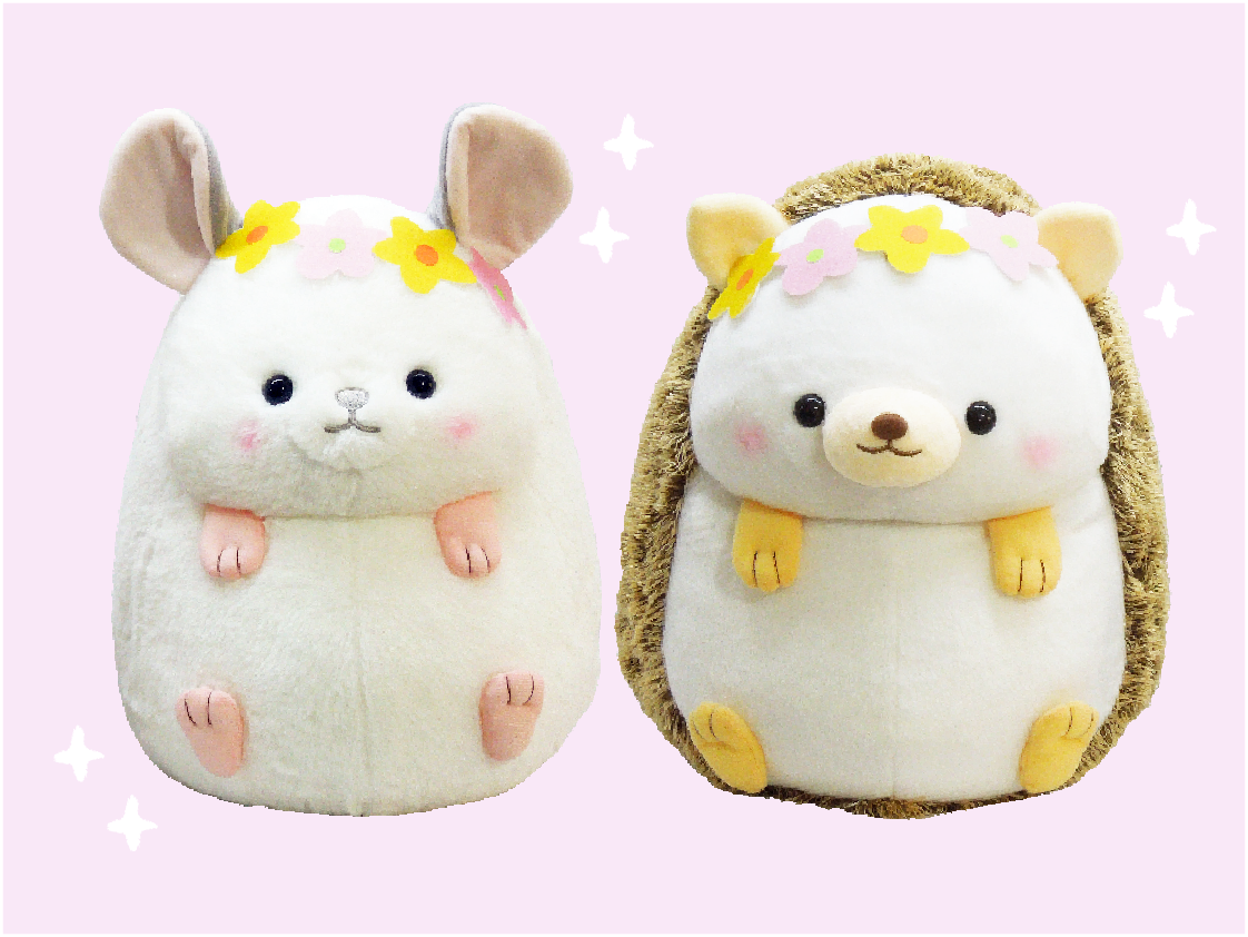 BIGぬいぐるみ ～フラワーコーデ～