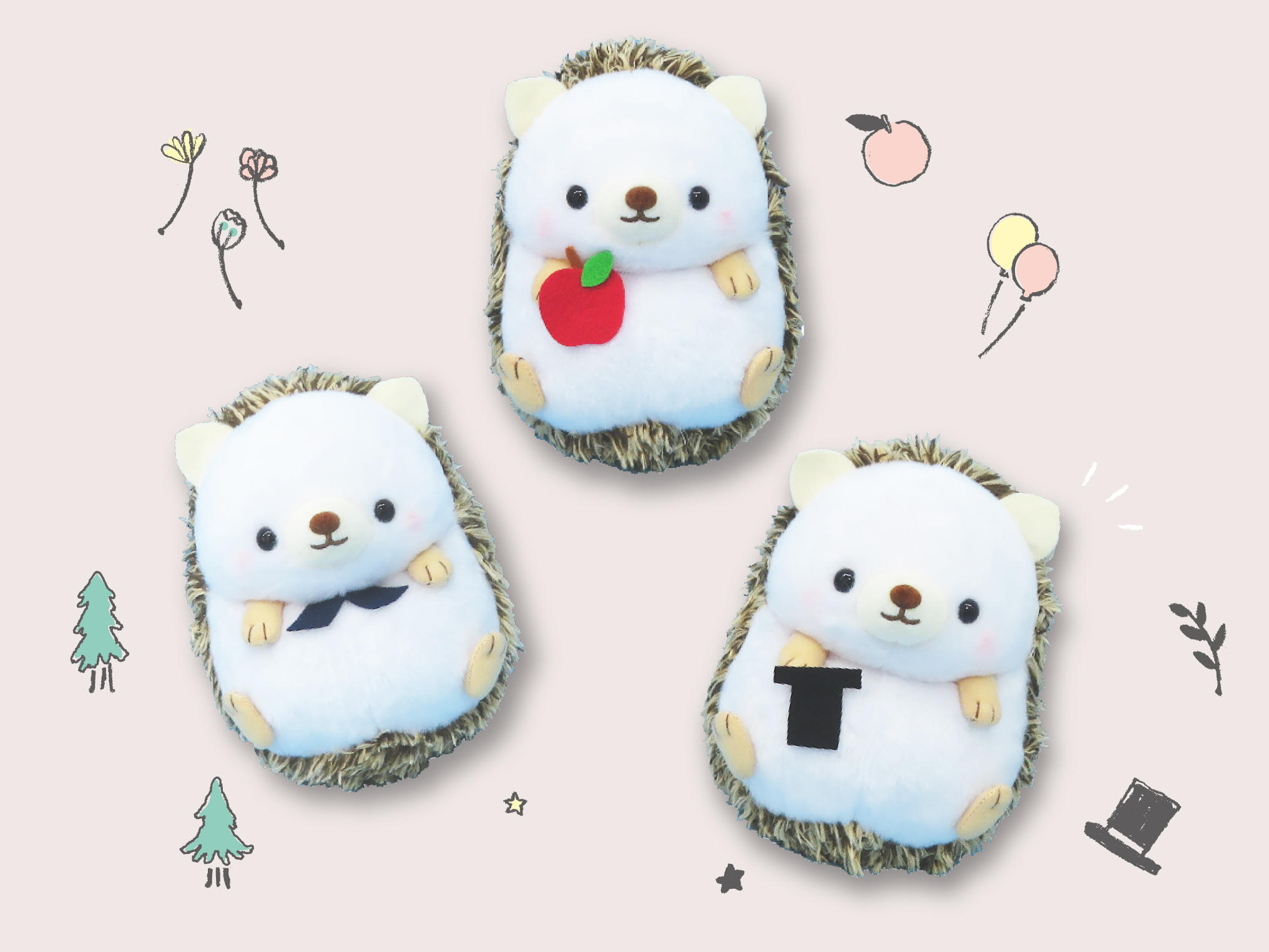 ミドルぬいぐるみ ～いっしょにおでかけ～