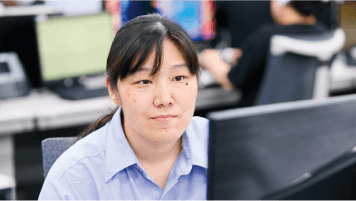 ゲームをプレイしている写真
