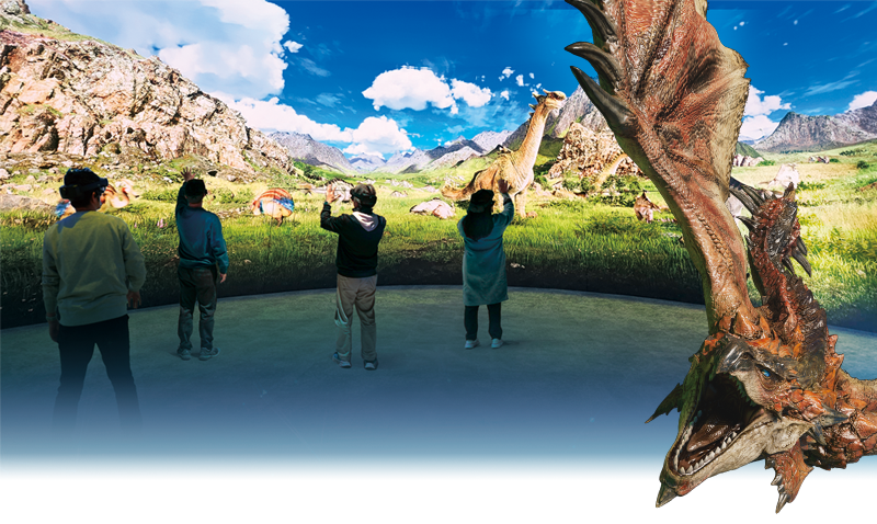 Monster Hunter Bridge Exhibited at Osaka Healthcare Pavilion, Expo 2025 Osaka, Kansai, Japan