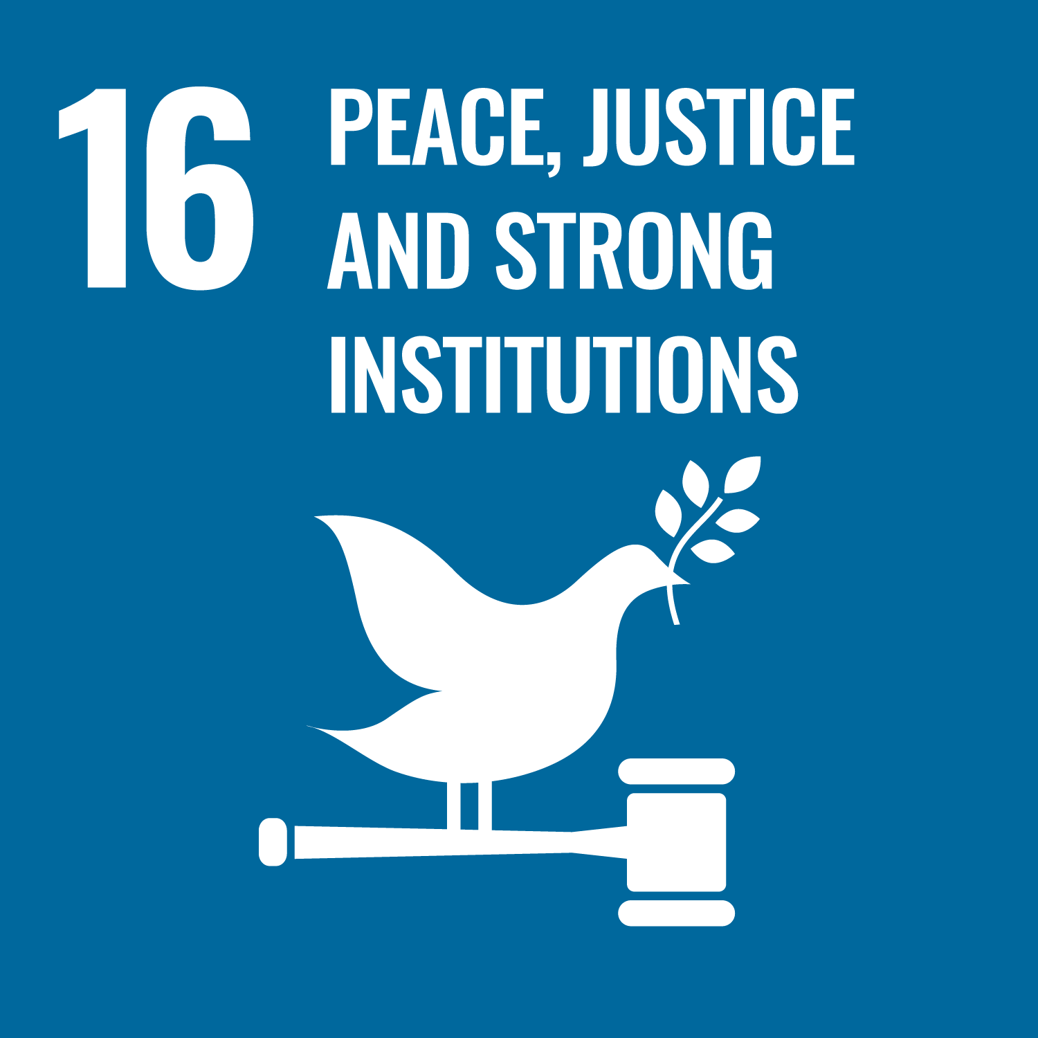 16 PECE, JUSTICE AND STRONG INSTITUTIONS