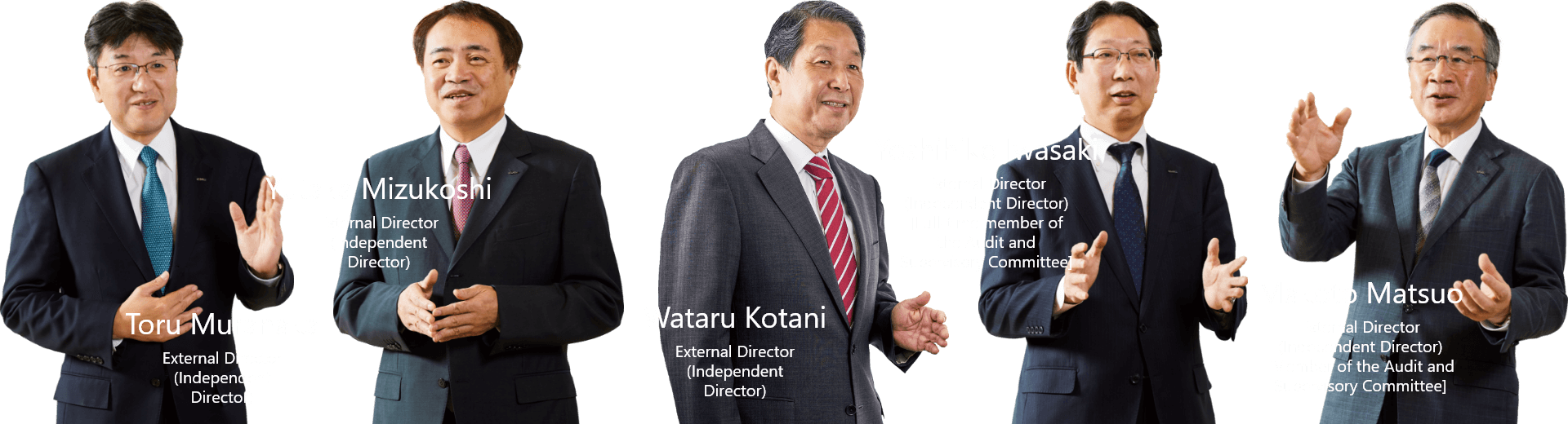 Key commentary on our human resources strategy
from our external directors