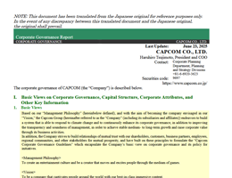 Corporate Governance Report (PDF)